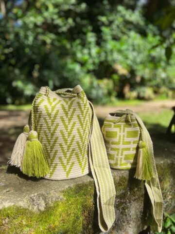 Bolsos/Raices tejidas
